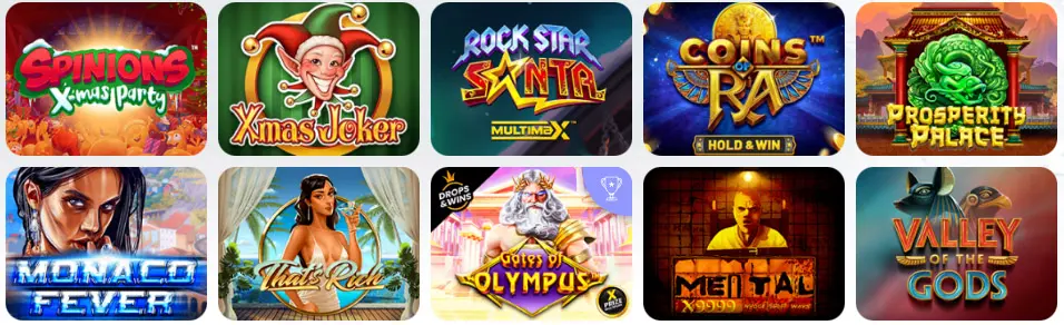 SILVER PLAY CASINO Slot classiche