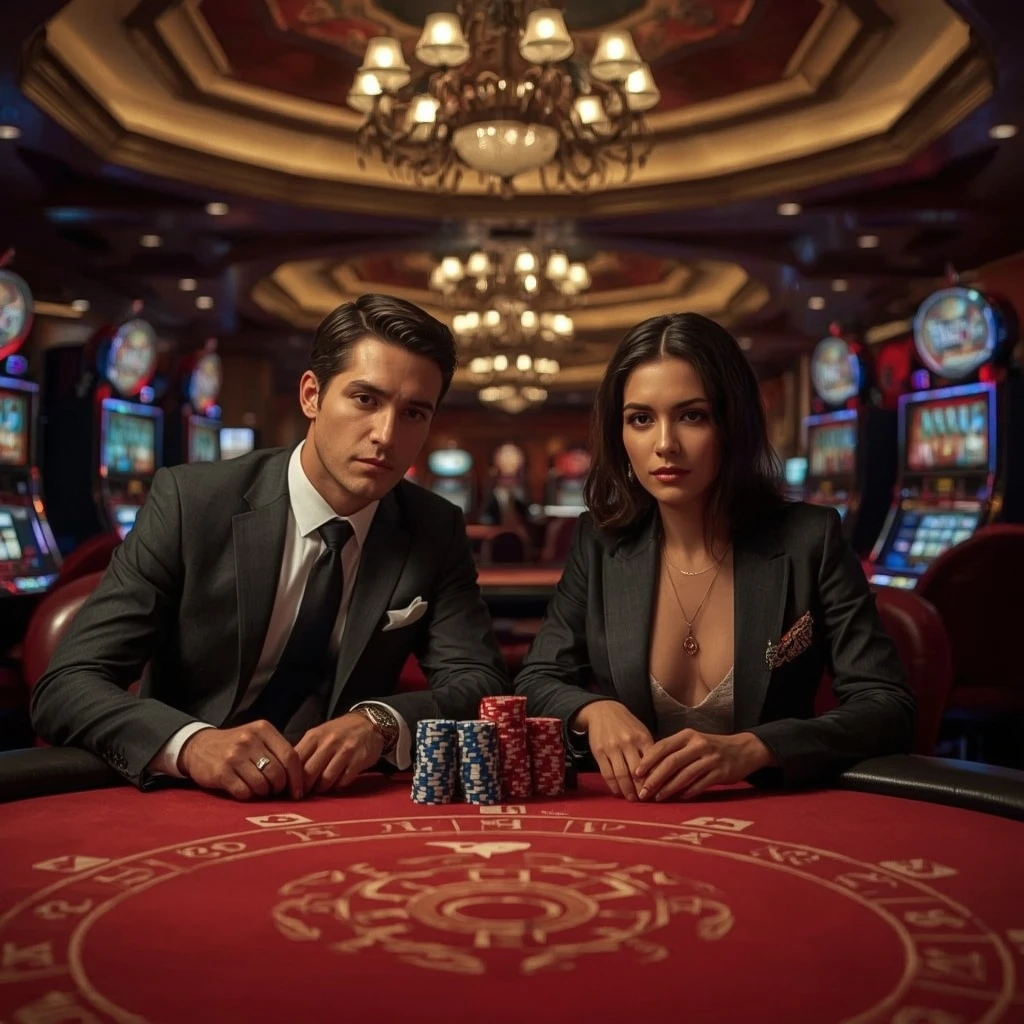 Due giocatori di poker al Silver Play Casino
